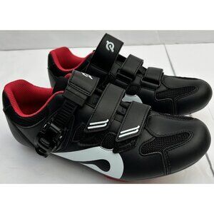 Peloton Apparel Black Cycling Shoes w/ Cleats Unisex Mens Size 7 Womens 9 EU 40